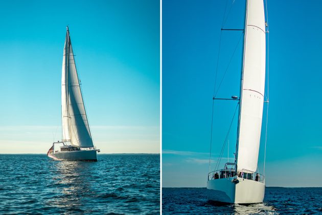 SV Eugen Seibold under sail // Photo credit: YYachts, https://www.yyachts.de/