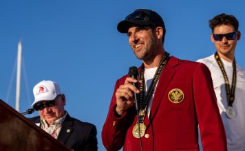 // Photo credit: Ian Roman / World Match Racing Tour