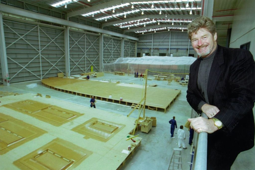 Allen Jones in the early 2000s // Photo credit: New Zealand Yachts