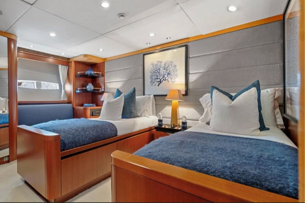 Customisable interiors // Photo credit: New Zealand Yachts