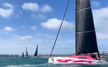 Four Kiwi boats, four Kiwi stories, four bold ambitions in the 80th Rolex Sydney to Hobart Yacht Race Vixen Racing in the 2025 PIC Coastal Classic // Photo credit: Kirsten Thomas Boating / New Zealand