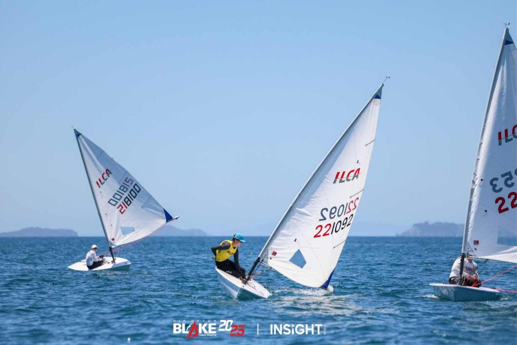 Tom Pilkington in the ILCA 6 class. // Photo credit: Insight Media