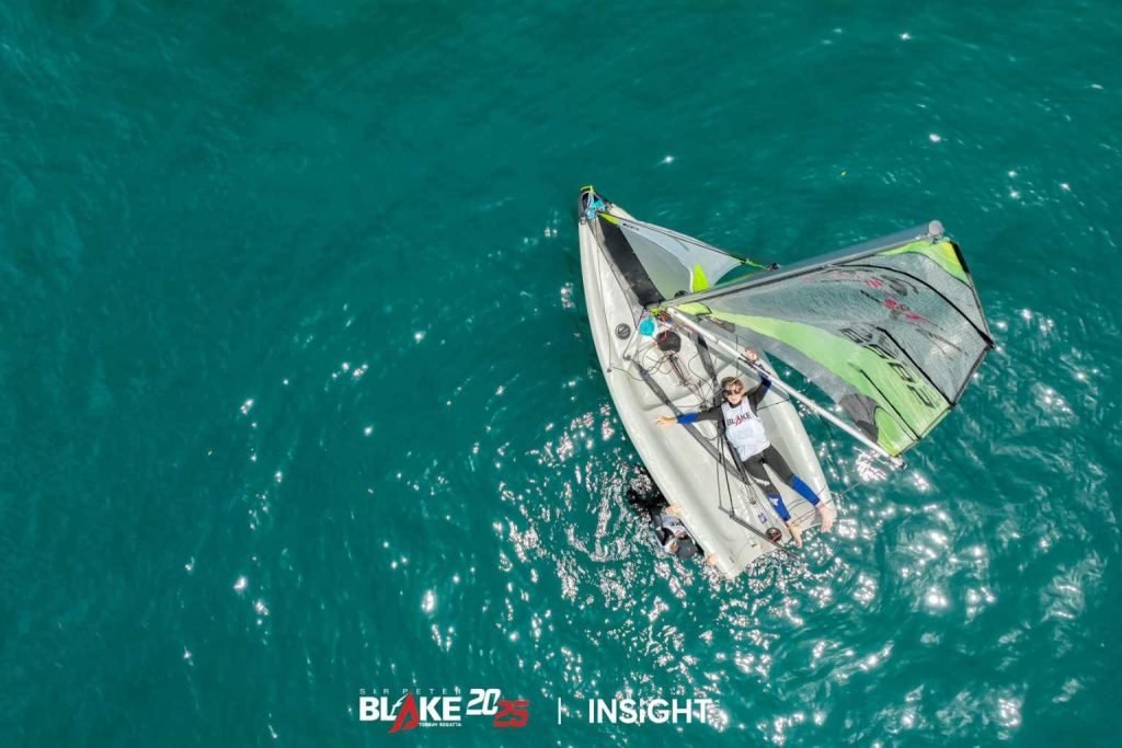 Nathan Dean from the Optimist Open class. // Photo credit: Insight Media