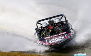 Round 1 2025 New Zealand Jetsprint Championship launches with speed, drama, and new talent in Featherston 3rd Time Lucky // Photo credit: Shot 360 Photography