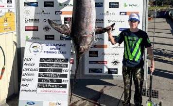 Lockey Hawtree’s record broadbill fires up the East Coast