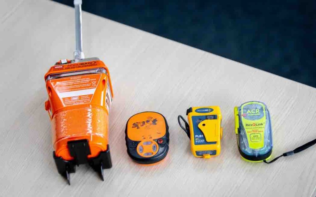 Distress beacons.Distress beacons. // Photo credit: RNZ / Mark Papalii