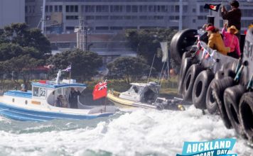 Tugboat race charges back for the 2026 Auckland Anniversary Day Regatta // Photo credit: Auckland Anniversary Day Regatta