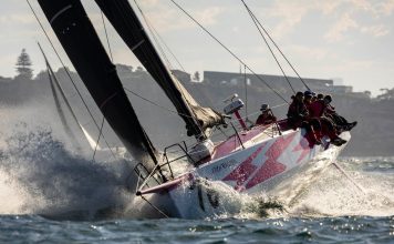 New Zealand entry, Vixen Racing in the 2025 Cabbage Tree Island Race // Photo credit: Andrea Francolini / CYCA
