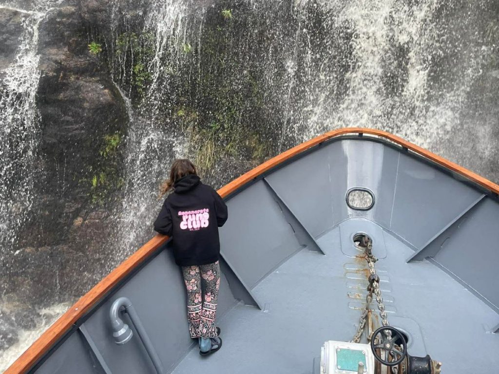 Wild Chix, Fiordland, and a floating base called Flightless // Photo credit: Wild Chix