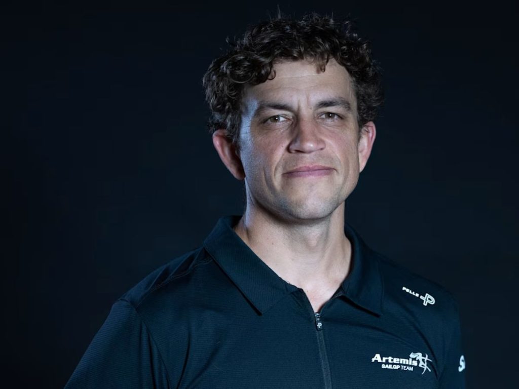 Andy Maloney. // Photo credit: SailGP