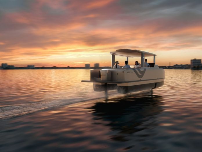 The VS–9 Skye was designed for fun, freedom and connection on the water // Image: Vessev