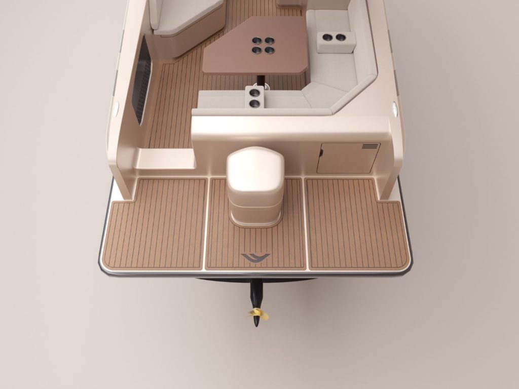 Vessev VS–9 Skye aft deck. // Image: Vessev