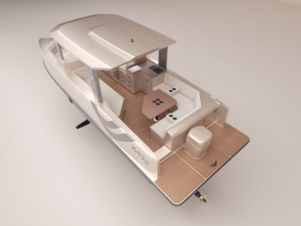Vessev's VS–9 Skye is build to the same commercial-grade specifications as its flagship passenger vessels. // Image: Vessev