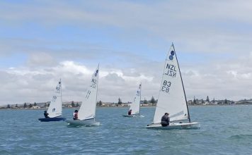 2026 New Zealand Europe Dinghy National Championship sails in Nelson