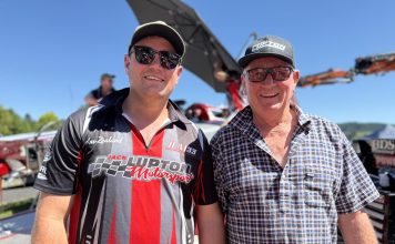 AE Baker Cup abandoned as Hydro Thunder round settled on points at Twizel Jack (L) and Warwick Lupton // Photo credit: Jack Lupton Motorsport