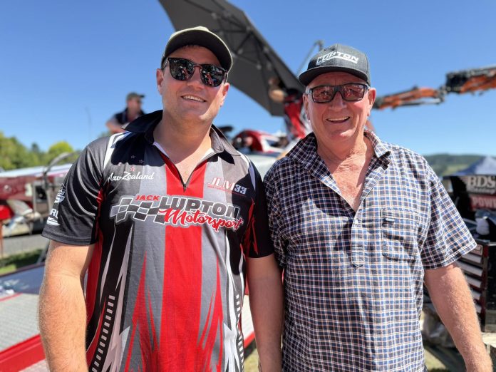 Jack (L) and Warwick Lupton // Photo credit: Jack Lupton Motorsport