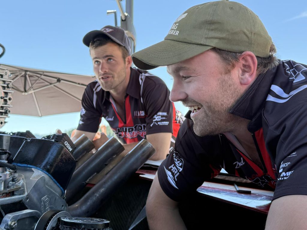 Jack Lupton (R) // Photo credit: Jack Lupton Motorsport