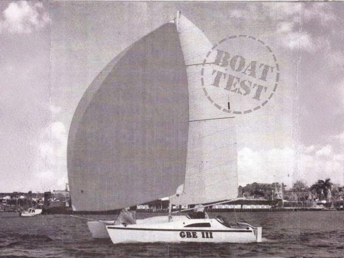 Top speed under gennekar was an exciting 16 knots Top speed under gennekar was an exciting 16 knots