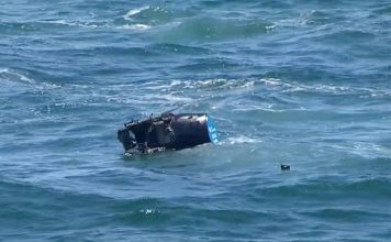 SailGP Perth 2026 Fleet Race 1 - debris floated on the course // SailGP Media