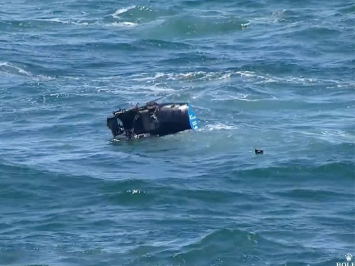 SailGP Perth 2026 Fleet Race 1 - debris floated on the course // SailGP Media