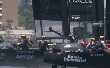 Artemis takes the win in Race 3 of 2026 SailGP Perth // SailGP Media