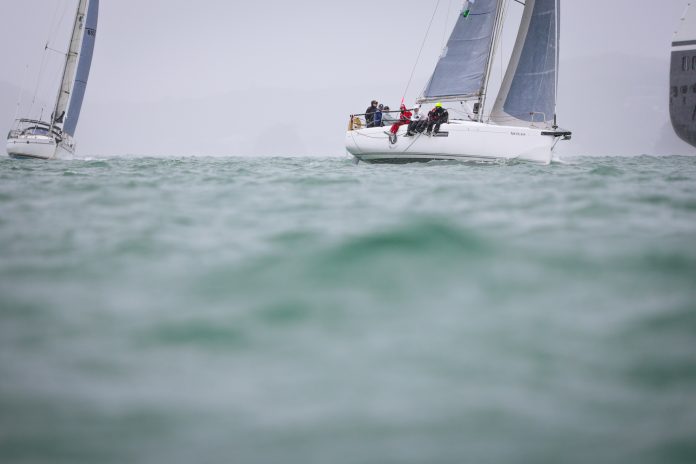 Opportunity (L) and Nautilass (R) Racing group C, Day 2, 2026 BOISW // Insight Media / Bay of Island Sailing Week Opportunity (L) and Nautilass (R) Racing group C, Day 2, 2026 BOISW // Insight Media / Bay of Island Sailing Week
