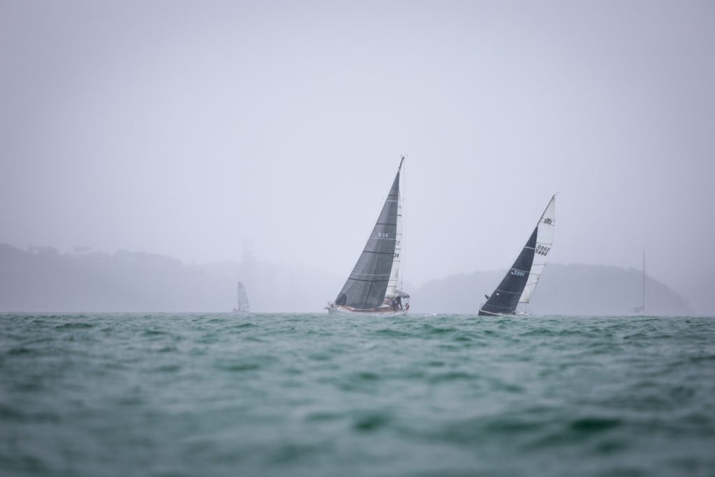 Ilex (L) and Young Magic (R), Racing group C, Day 2, 2026 BOISW // Insight Media / Bay of Island Sailing Week