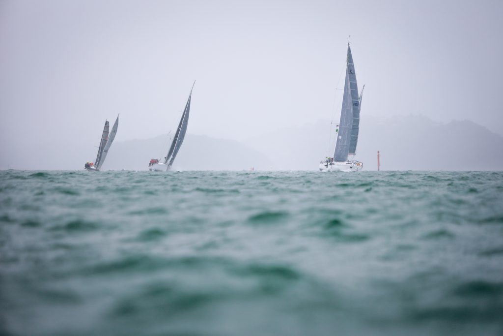 Farr South (L) and Nautilass (R). Racing group C, Day 2, 2026 BOISW // Insight Media / Bay of Island Sailing Week