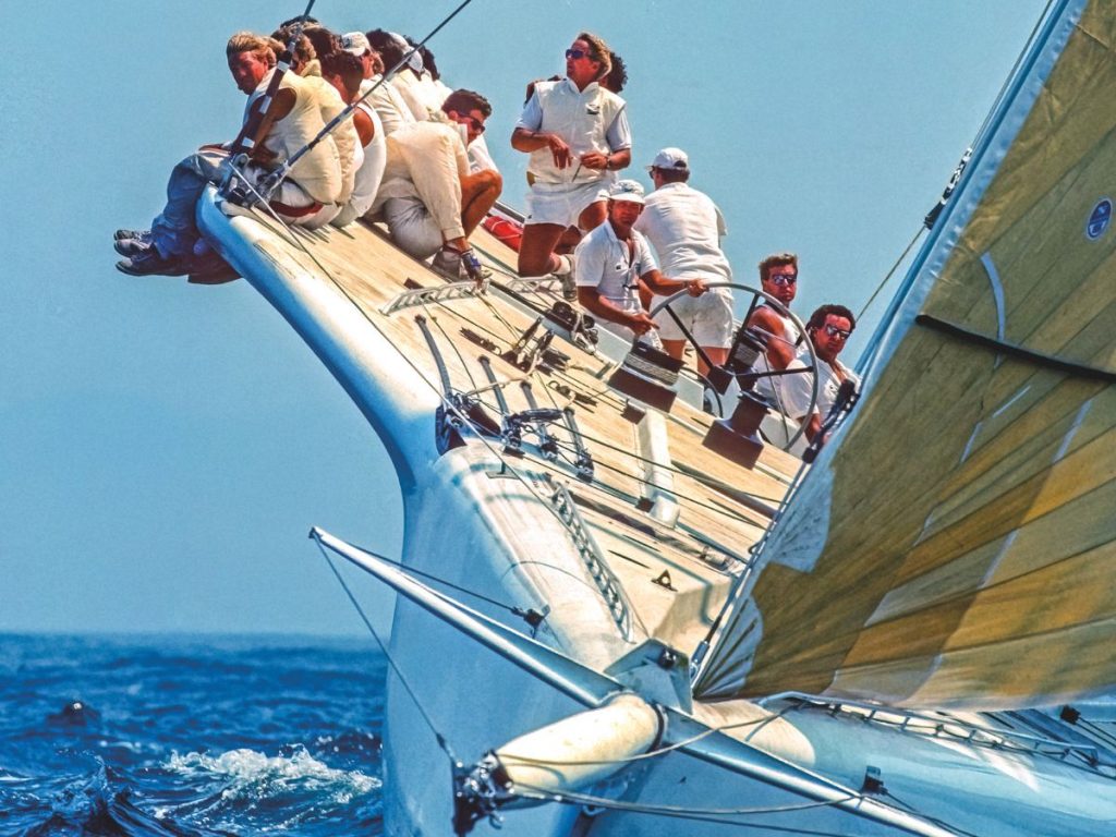 Lester was tactician for Michael Faye’s Big Boat challenge for the 1988 America’s Cup.