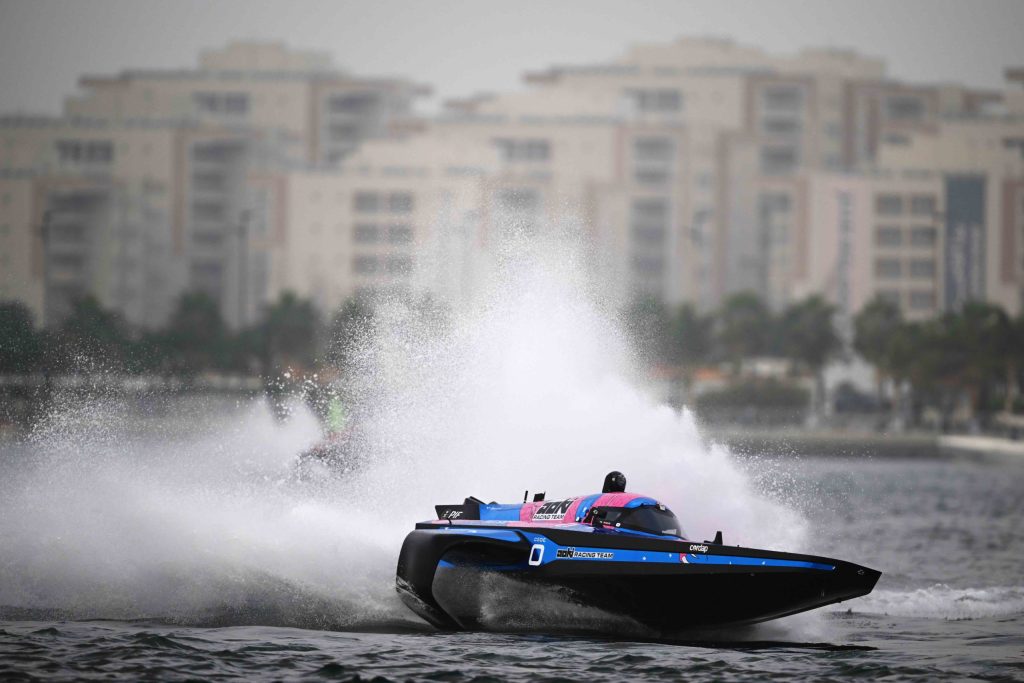 JEDDAH, SAUDI ARABIA - JANUARY 24: Sara Misir (JAM) / Dani Clos (ESP), Aoki Racing Team, in action during the final 2 race during the E1 Series Jeddah GP on January 24, 2026 in Jeddah, Saudi Arabia. // Photo credit: Clive Mason / Getty Images