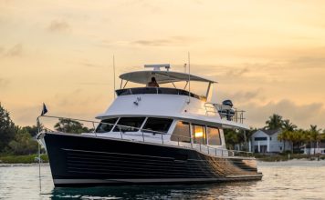 Grand Banks 62 defines Grand Banks’ modern performance cruising direction The GB62 // Grand Banks