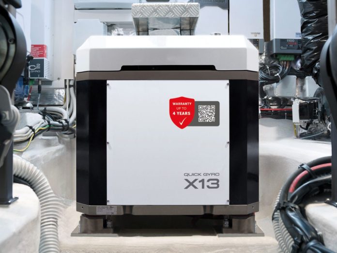 Four-year peace of mind as Quick Group unveiled extended Quick Gyro warranty at boot Düsseldorf 2026 // Quick Group