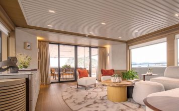 BOAT Design and Innovation Awards 2026 winners revealed Lalabe interior view // Photo credit: Van der Valk Shipyard