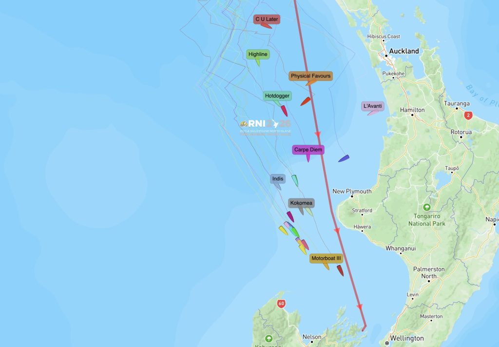 2026 RNI Leg 2, Thursday 5 Mar, 07:10am // YB Tracker