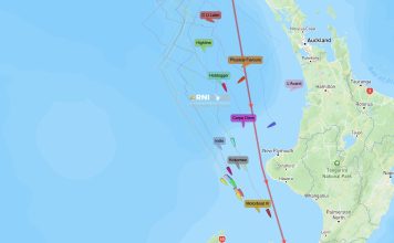 2026 Doyle Sails RNI leaders closing on Leg 2 finish today 2026 RNI Leg 2, Thursday 5 Mar, 07:10am // YB Tracker