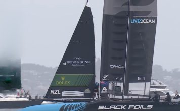 Race 2 2026 SailGP Auckland