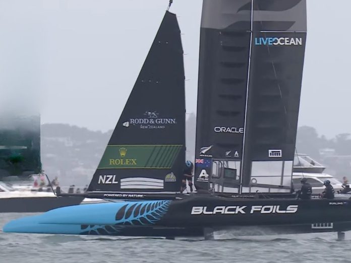 Race 2 2026 SailGP Auckland