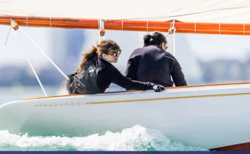 Catalina (left) is now a confident and experienced sailor. // Photo credit: RNZYS