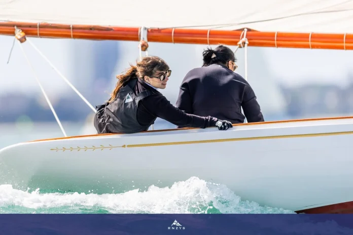 Catalina (left) is now a confident and experienced sailor. // Photo credit: RNZYS