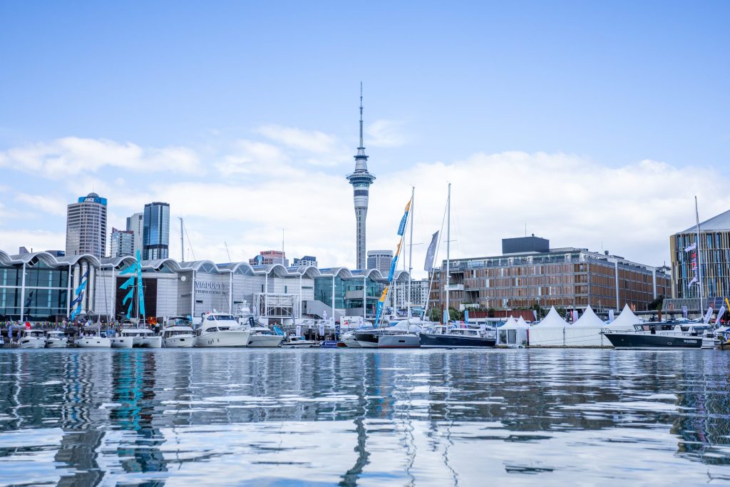 Jellicoe Harbour, home of the Auckland Boat Show // Photo credit: Auckland Boat Show