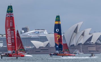 Spain edge ahead in Sydney on day one of SailGP event