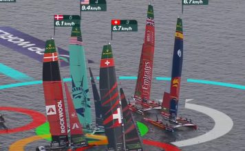 Emirates GBR take control in light air in Sydney SailGP Race 5 SailGP 2026 Sydney Race 5 // Photo credit: SailGP Media