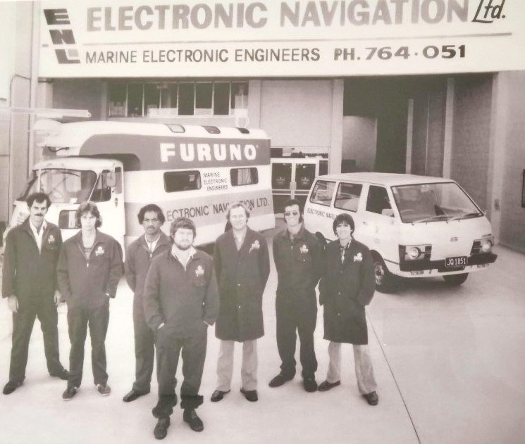 1970s ENL team and vehicles // Supplied
