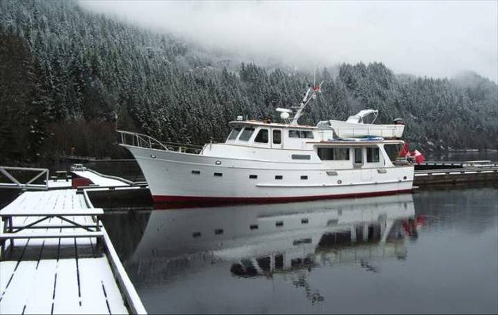 1968 Alaskan Series // Photo credit: Grand Banks Yachts