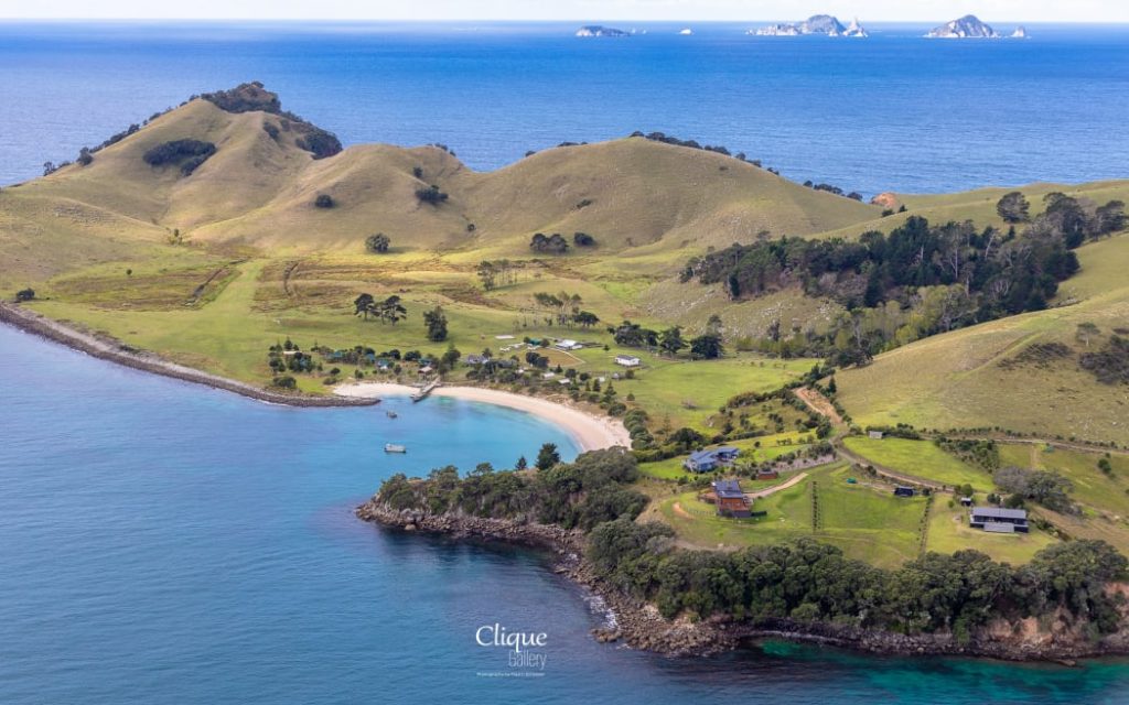 Slipper Island, an exclusive chunk of land off the Coromandel Coast is up for grabs. // Photo credit: Supplied / Paul C Schrader