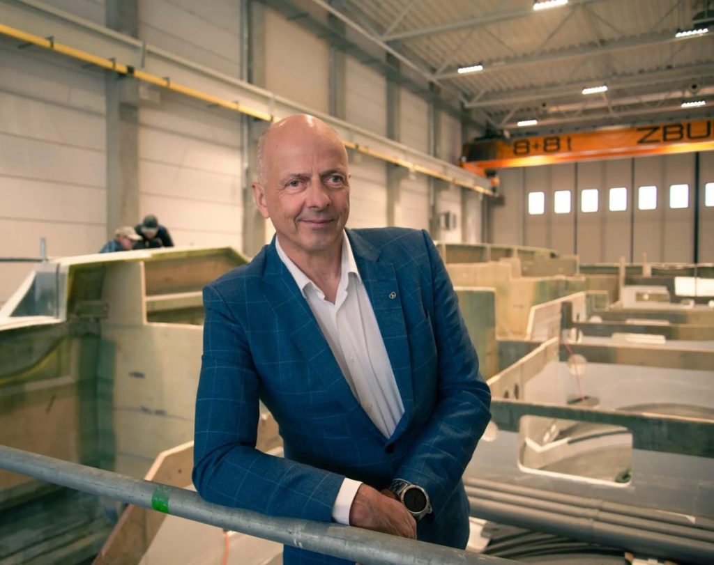 Francis Lapp, Founder and President of Sunreef Yachts. // Photo credit: Sunreef