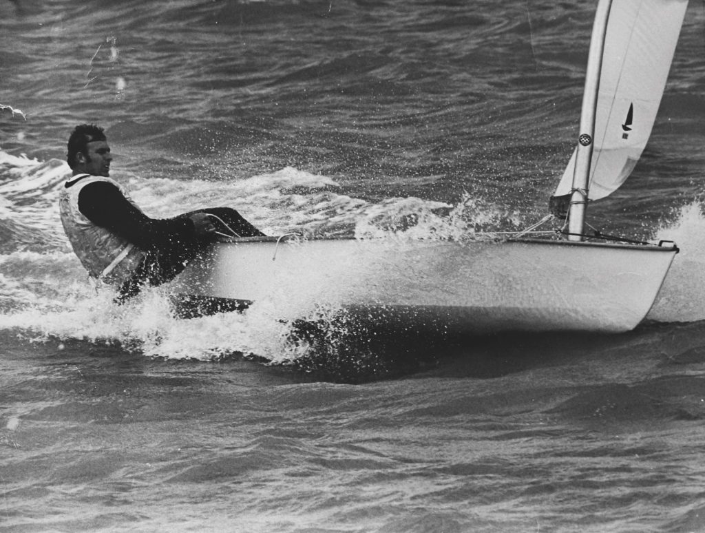 The late Clive Roberts won New Zealand’s first OK World Championship