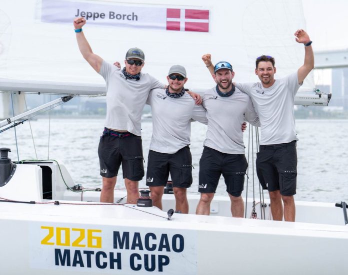 Jeppe Borch, Thor Malthe Andersen, Sebastian Wright Olsen, Matias Rossing. // Photo: Ian Roman / WMRT Jeppe Borch, Thor Malthe Andersen, Sebastian Wright Olsen, Matias Rossing. // Photo: Ian Roman / WMRT
