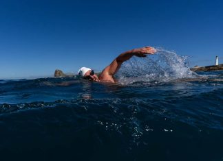 Threats won’t stop Jono Ridler’s Swim4TheOcean