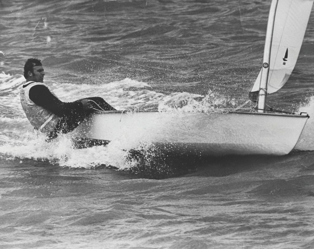 The late Clive Roberts won New Zealand’s first OK World Championship.